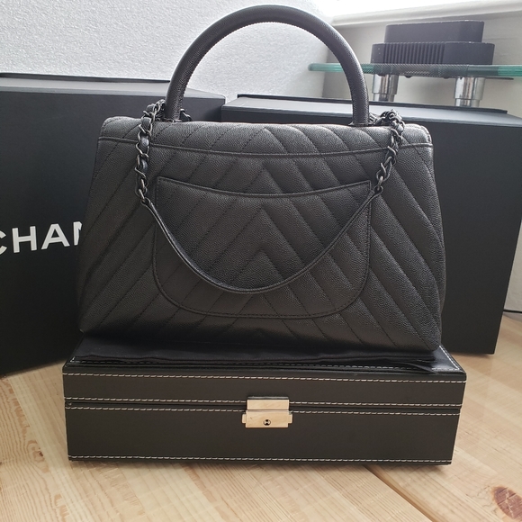 Chanel Coco handle Soblack - Picture 3 of 12